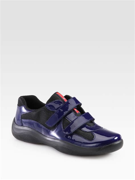 prada double strap sneakers